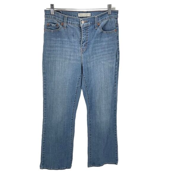 Levi's Womens Bootcut 512 Jeans Perfectly Slimming Medium Wash Size 10 Medium - Picture 1 of 10